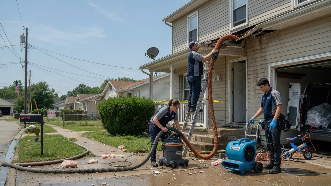 Water Damage Restoration in Ridgeville, IN near me